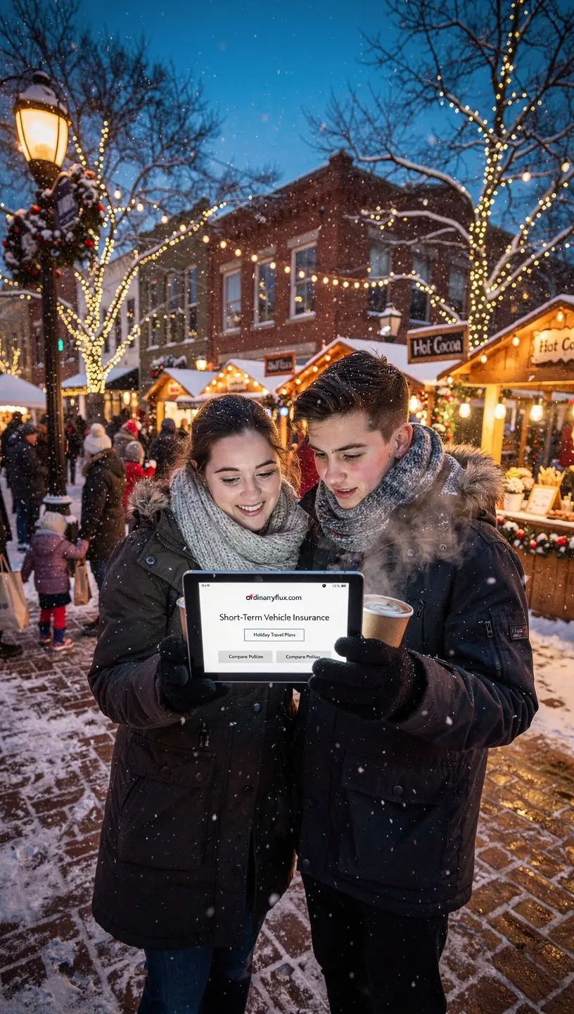 Informacje o ubezpieczeniu samochodu prezentowane na laptopie
