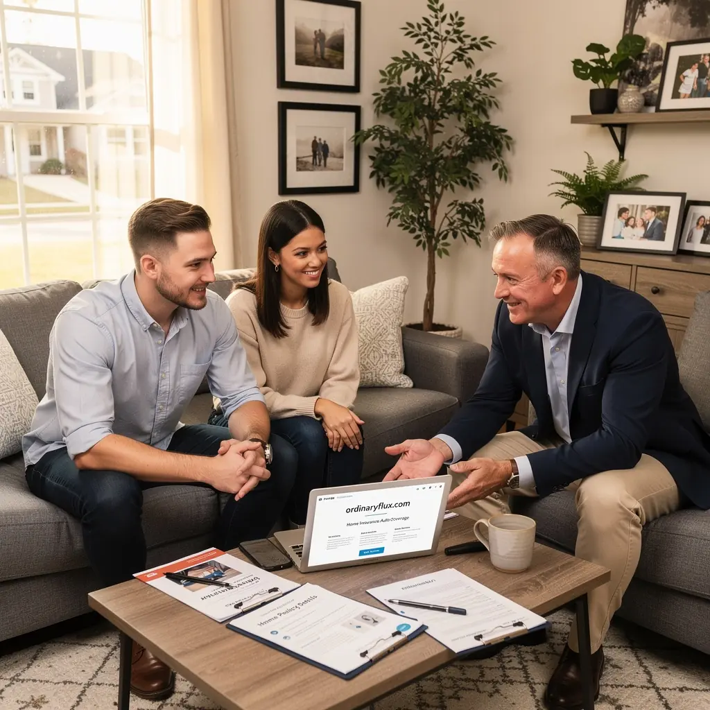 Wyjątkowe oferty ubezpieczeń samochodowych na plakacie reklamowym